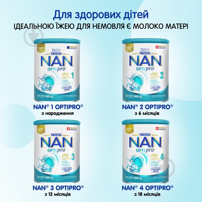 Суха молочна суміш Nestle NAN 3 400 г 7613032476175 - фото 12