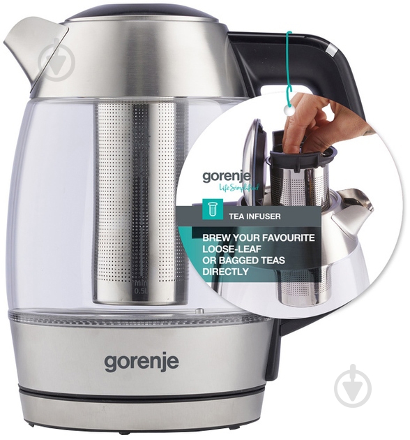 Электрочайник Gorenje K17TRGT - фото 2