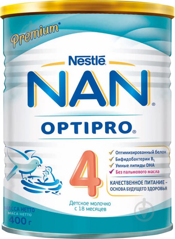 Суха молочна суміш Nestle NAN 4 400 г 7613032835460 - фото 1