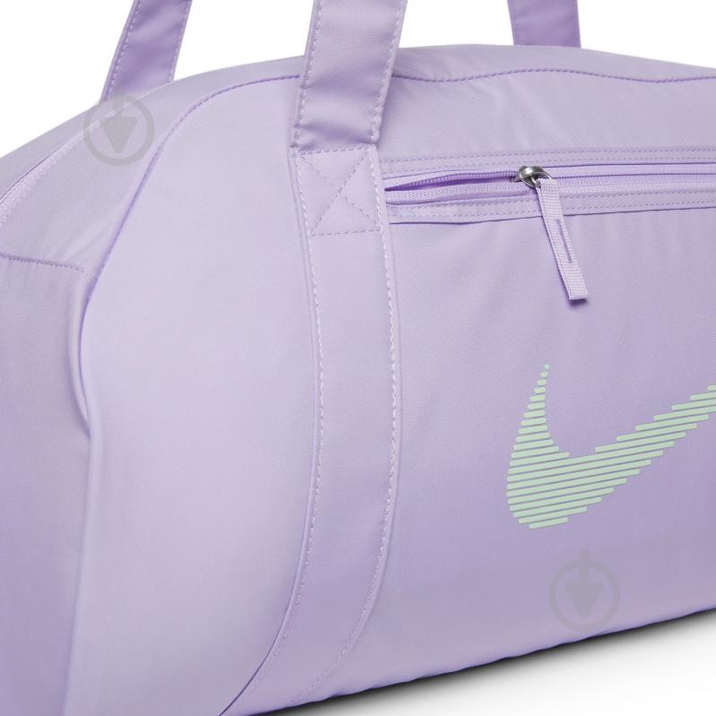 Спортивна сумка Nike GYM CLUB DR6974-512 24 л бузковий - фото 6