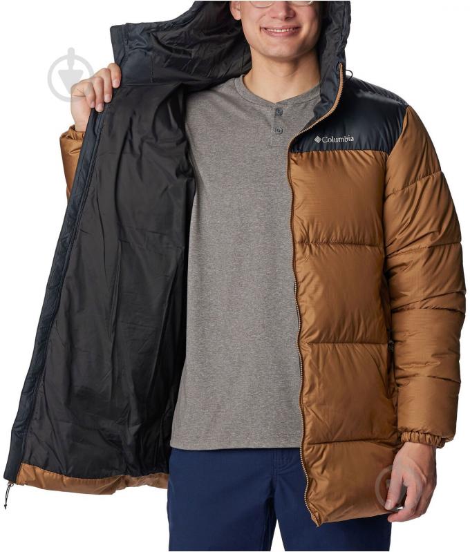 Куртка Columbia Puffect Puffer Parka 2050982-257 р.XL коричневая - фото 2 Куртка Columbia Puffect Puffer Parka 2050982-257 р.XL коричневая - фото 2