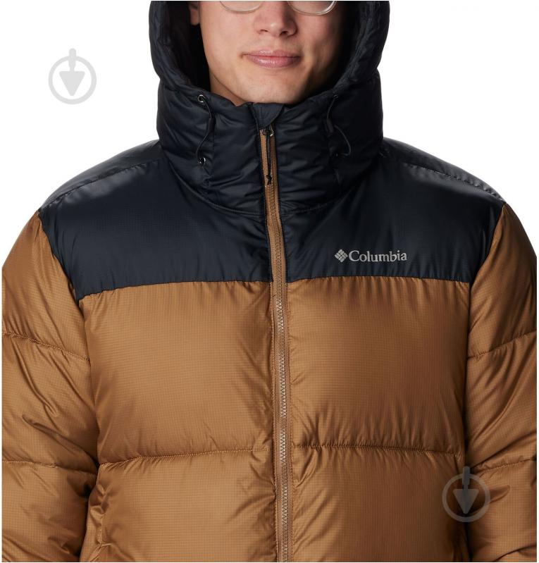 Куртка Columbia Puffect Puffer Parka 2050982-257 р.XL коричневая - фото 5 Куртка Columbia Puffect Puffer Parka 2050982-257 р.XL коричневая - фото 5
