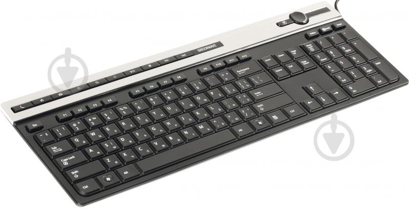 Клавіатура Greenwave Multimedia 320 (Multimedia, 320) USB black - фото 3