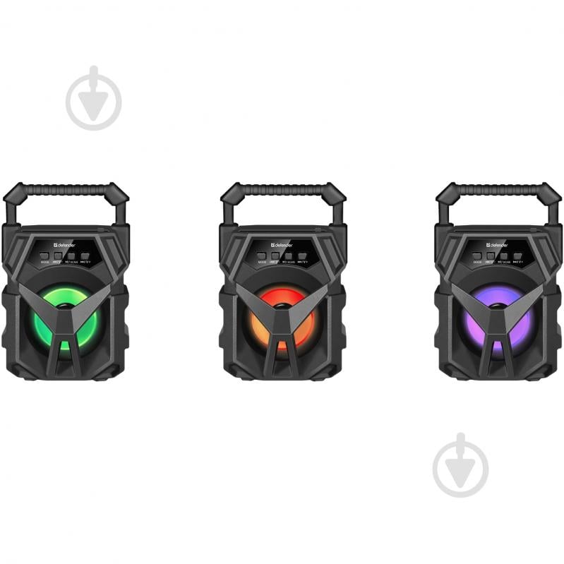 Акустическая система Defender G98 1.0 black - фото 8