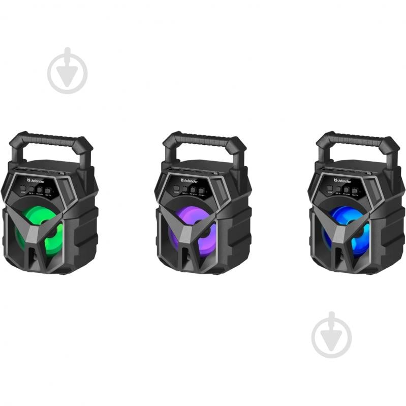 Акустическая система Defender G98 1.0 black - фото 9