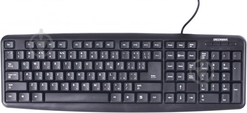 Клавиатура Greenwave Standard 105 (Standard 105) USB black - фото 1