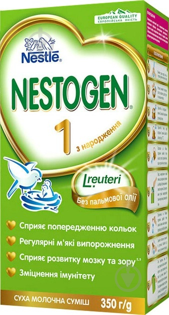 Суха молочна суміш Nestle Nestogen 1 350 г 7613031373710 - фото 1