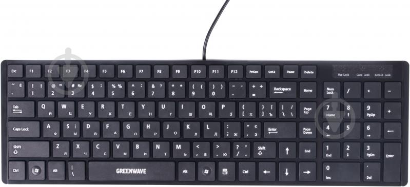 Клавиатура Greenwave Standard 205 (Standard 205) USB black - фото 1 Клавиатура Greenwave Standard 205 (Standard 205) USB black - фото 1