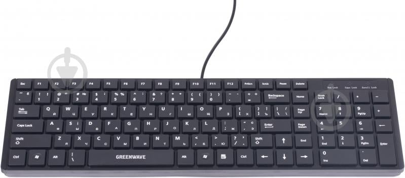 Клавиатура Greenwave Standard 205 (Standard 205) USB black - фото 2 Клавиатура Greenwave Standard 205 (Standard 205) USB black - фото 2