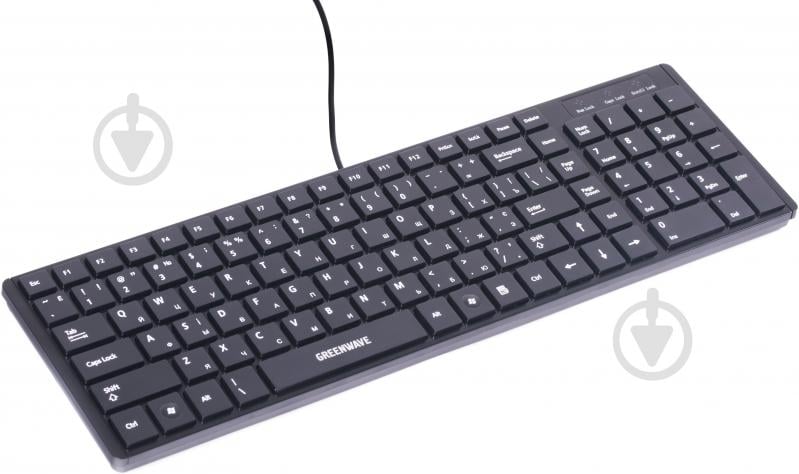 Клавиатура Greenwave Standard 205 (Standard 205) USB black - фото 3 Клавиатура Greenwave Standard 205 (Standard 205) USB black - фото 3