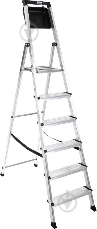 Драбина-стрем’янка Secury 6 MultiGrip (126542)+ відро пластикове 8 л - фото 5