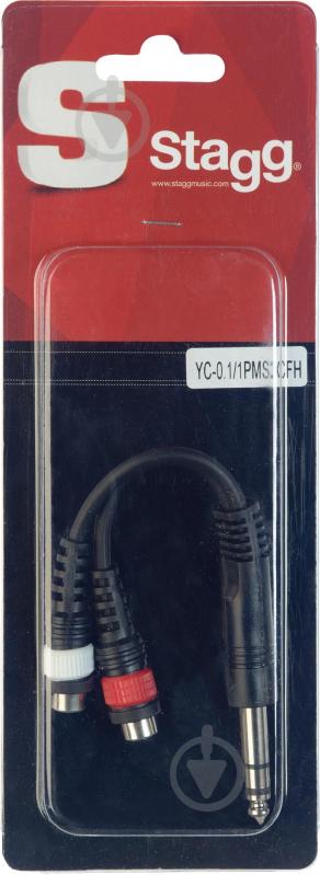 Кабель адаптерный STAGG YC-0,1/1PMS2CFH - фото 2