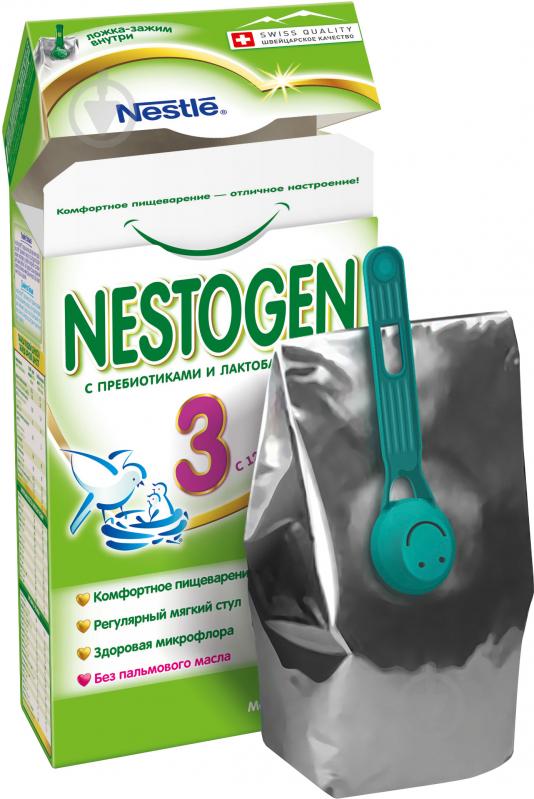 Суха молочна суміш Nestle Nestogen 3 350 г 7613032308995 - фото 2