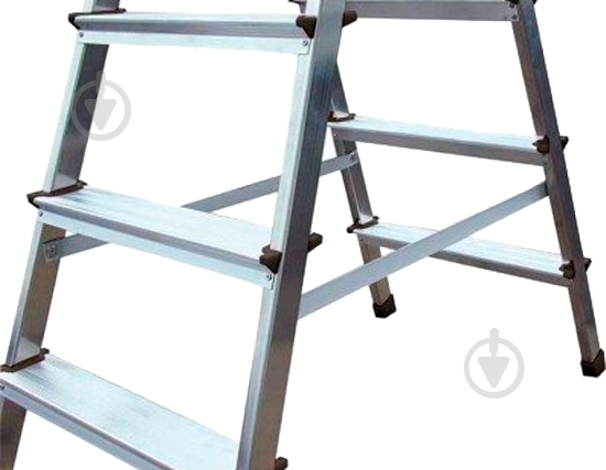 Драбина-стрем’янка Krause Dopplo двостороння 2x4 (120403) - фото 2