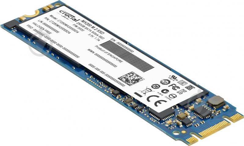 SSD-накопичувач MICRON Crucial MX200 250GB M.2 M.2 (CT250MX200SSD4) - фото 2