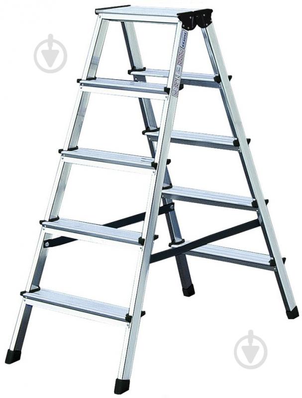 Лестница-стремянка Krause Dopplo двусторонняя 2x5 (120410) - фото 1