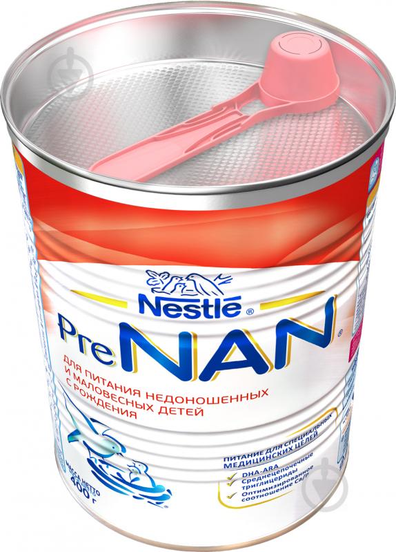 Суха молочна суміш Nestle PreNAN 400 г 7613033060274 - фото 3