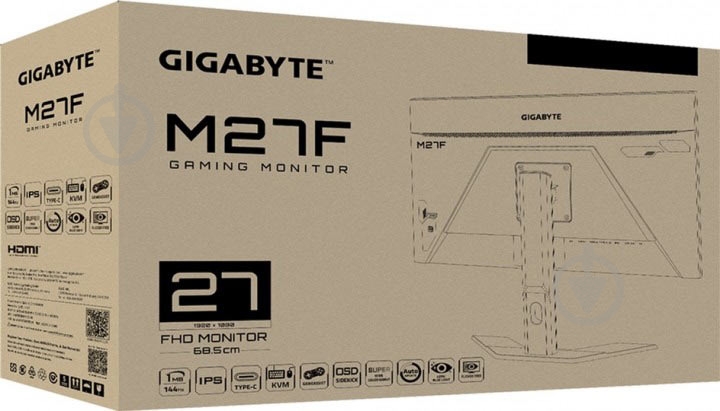 Монитор Gigabyte 27" (M27F-EK) - фото 9