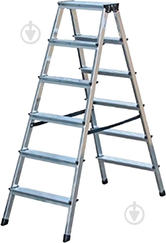 Лестница-стремянка Krause Dopplo двусторонняя 2x6 (120427) - фото 1