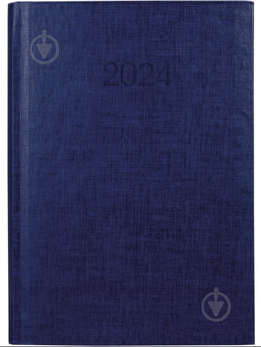 Щоденник датований синій Economix Basic A5 2024 - фото 1