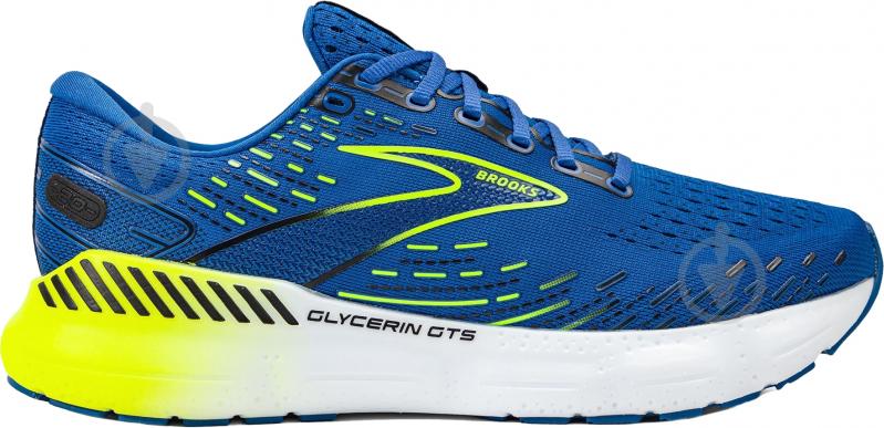 Кроссовки чоловічі Brooks Glycerin GTS 20 1103831D-482 р.42,5 синие - фото 1