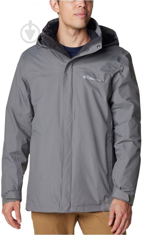 Куртка Columbia 3-in-1 Mission Air 1629192-023 р.M серая - фото 2 Куртка Columbia 3-in-1 Mission Air 1629192-023 р.M серая - фото 2