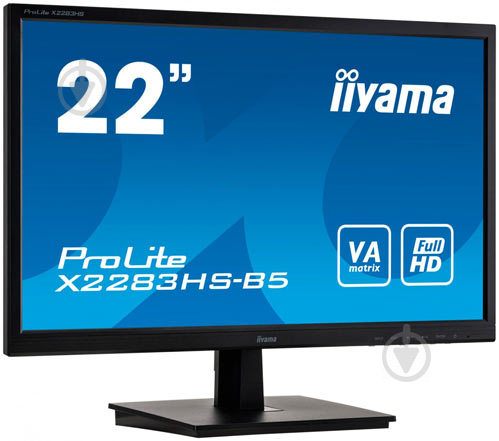 Монитор Iiyama ProLite 21,5" (X2283HS-B5) - фото 3