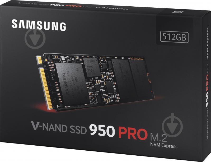 SSD-накопичувач Samsung 950 Pro 512GB M.2 PCI Express 3.0 x 4 (MZ-V5P512BW) - фото 5