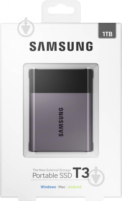 SSD-накопитель Samsung T3 1000GB 2,5" USB 3.1 3D V-NAND (MU-PT1T0B/EU) - фото 8