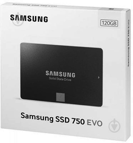 SSD-накопитель Samsung 750 Evo 120GB 2,5" SATA III (MZ-750120Z / MZ-750120_OEM) - фото 2