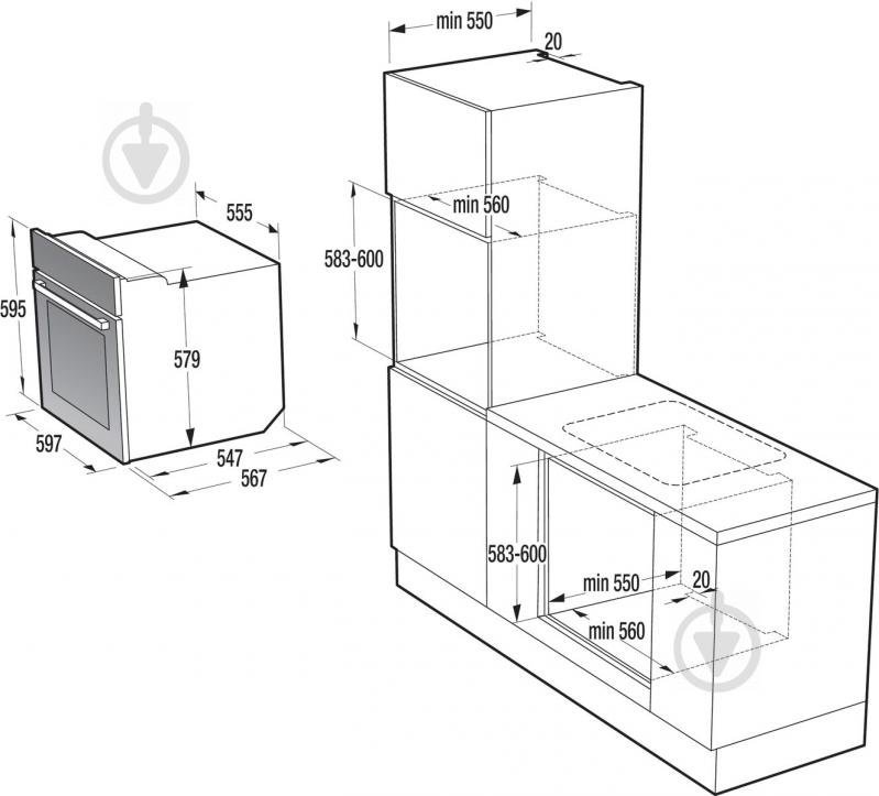 Духова шафа Gorenje BO 637 ORA-W - фото 3