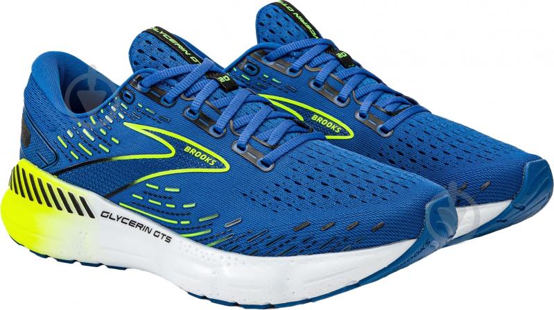 Кросівки чоловічі Brooks Glycerin GTS 20 1103831D-482 р.42 сині - фото 3