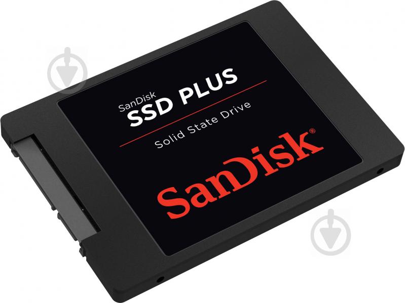 SSD-накопитель SanDisk Plus 480GB 2,5" SATA III MLC (SDSSDA-480G-G25) - фото 2