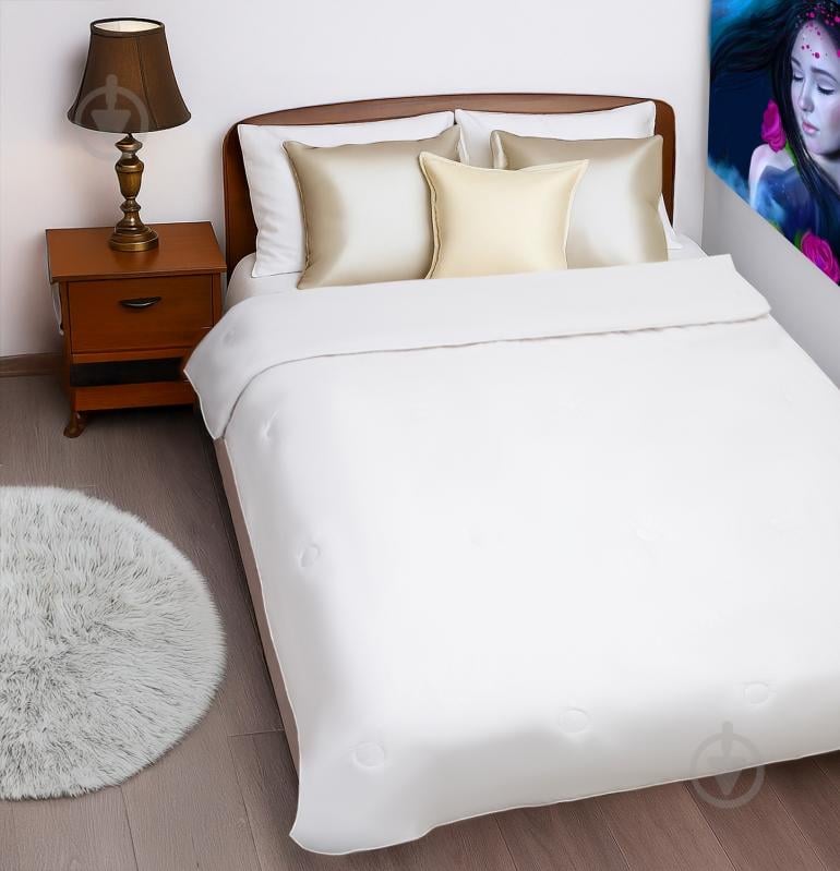 Одеяло Mulberry круги 145x205 см Word of Dream белый - фото 2