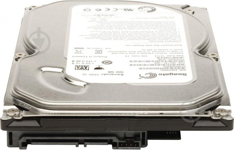 Жесткий диск Seagate Barracuda 7200.12 500 ГБ 3,5" SATA III (ST500DM002) - фото 2