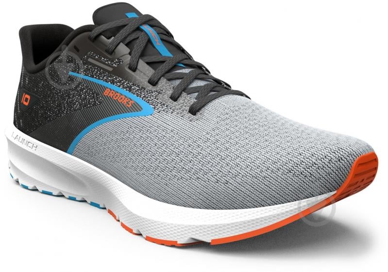 Кроссовки чоловічі Brooks Launch 10 1104091D-019 р.45,5 серые - фото 3