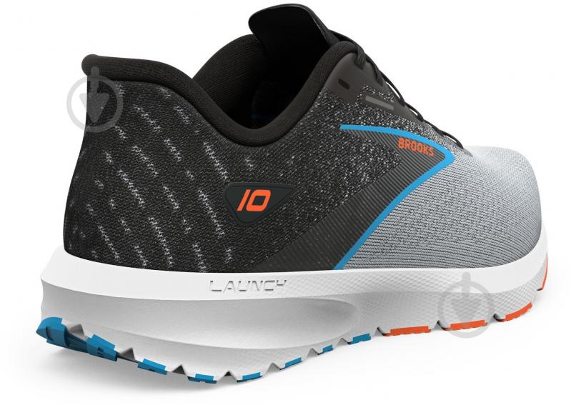 Кроссовки чоловічі Brooks Launch 10 1104091D-019 р.45,5 серые - фото 4