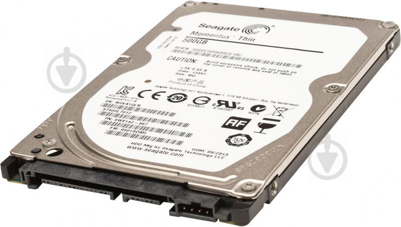 Жесткий диск Seagate Momentus Thin 500 ГБ 2,5" SATA II (ST500LT012) - фото 2