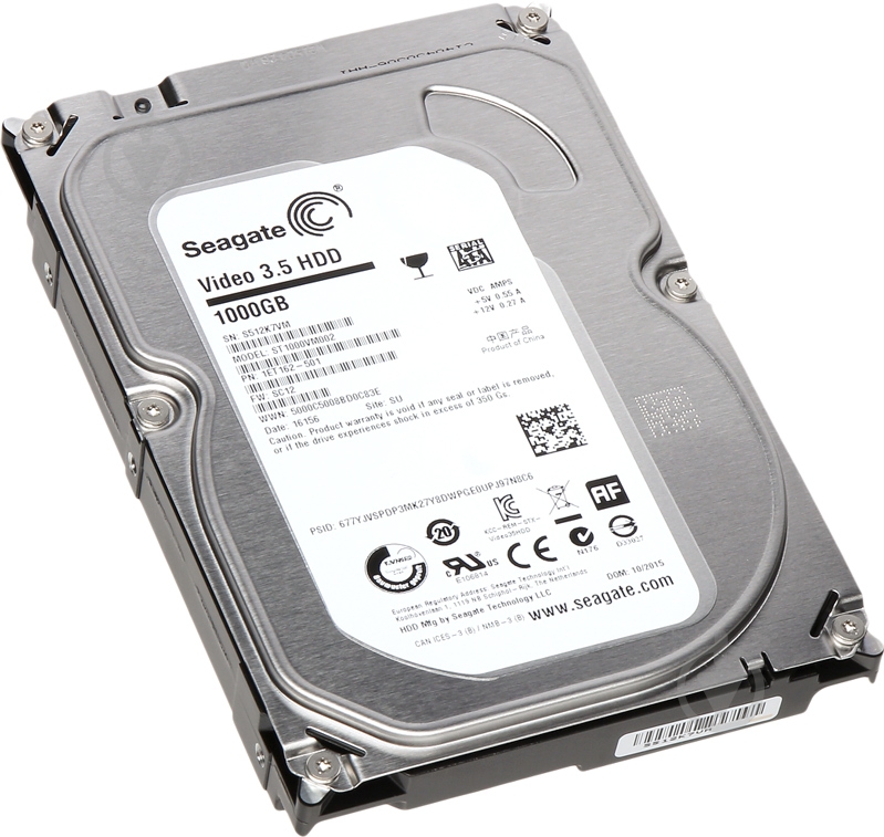 Жорсткий диск Seagate 1 ТБ 3,5" SATA III (ST1000VM002) - фото 1 Жорсткий диск Seagate 1 ТБ 3,5" SATA III (ST1000VM002) - фото 1