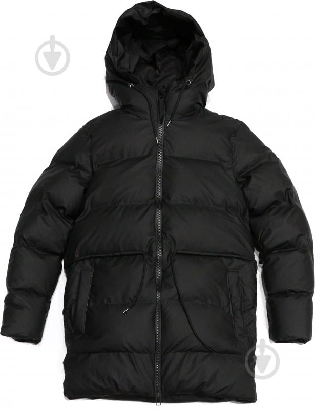 Пуховик Rains PUFFER W JACKET 15370-01 р.M-L чорний - фото 1