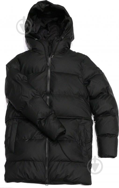 Пуховик Rains PUFFER W JACKET 15370-01 р.M-L чорний - фото 2