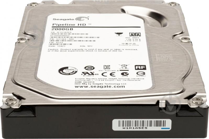 Жорсткий диск Seagate Pipeline HD 2 ТБ 3,5" SATA II (ST2000VM003) - фото 4