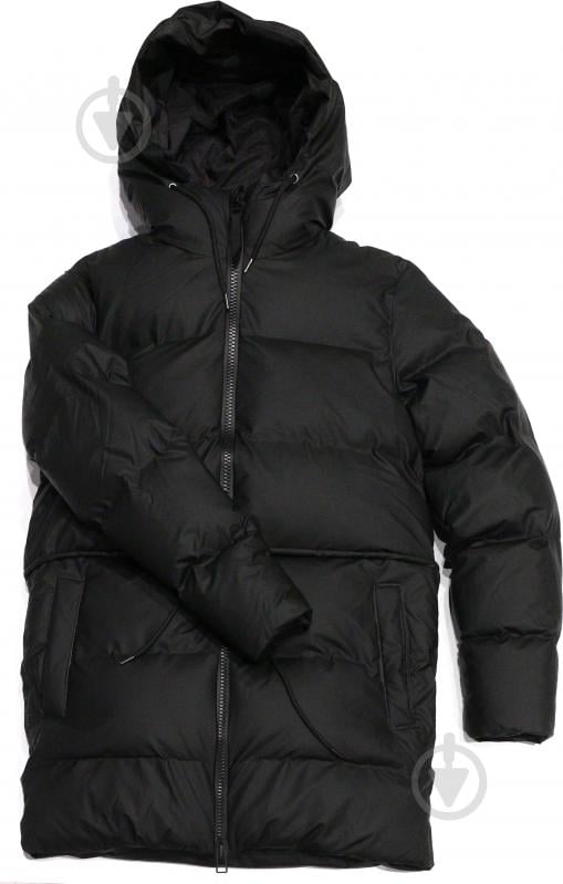 Пуховик Rains PUFFER W JACKET 15370-01 р.S-M чорний - фото 2