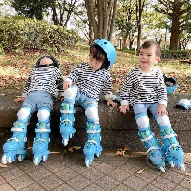 Роликовые коньки Yvolution Twista YC01B4 р. 30-34 голубой - фото 5