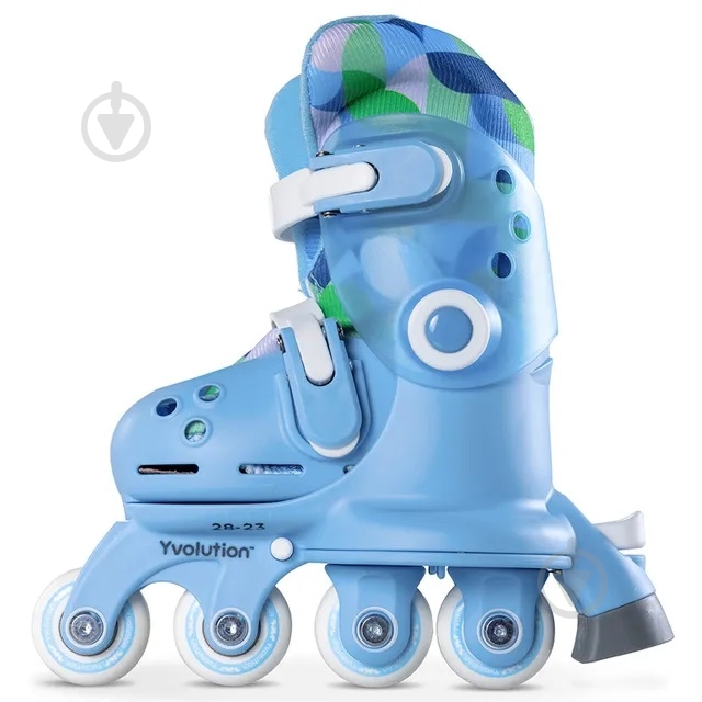 Роликовые коньки Yvolution Twista YC01B4 р. 30-34 голубой - фото 3