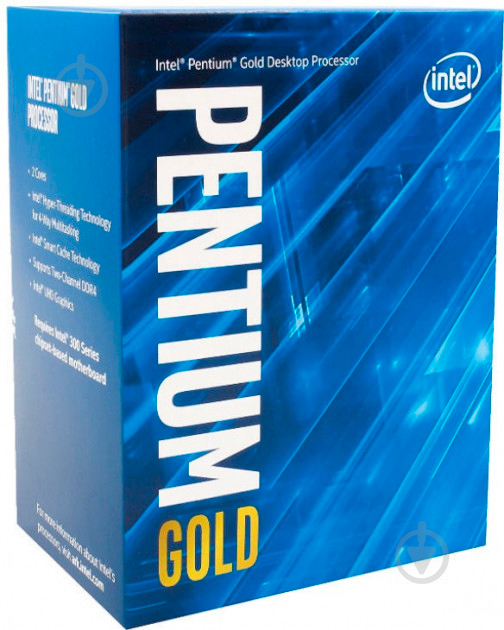 Процессор Intel Pentium Gold G6600 4,2 GHz Socket 1200 Box (BX80701G6600) - фото 2