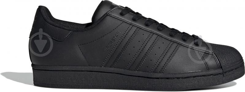 Кроссовки мужские демисезонные Adidas SUPERSTAR EG4957 р.41 1/3 черные - фото 1