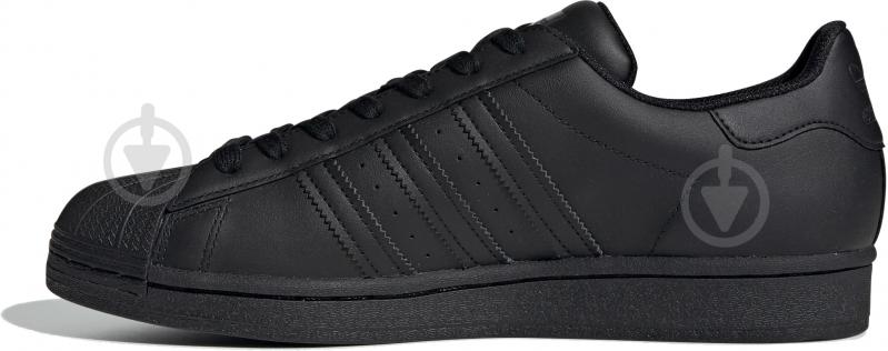 Кроссовки мужские демисезонные Adidas SUPERSTAR EG4957 р.41 1/3 черные - фото 3