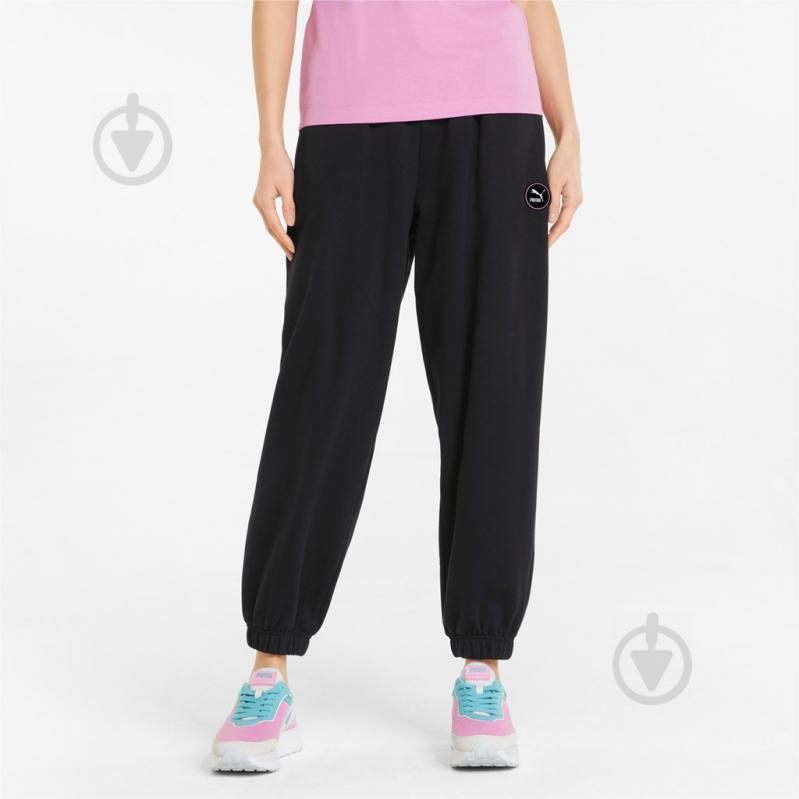 Брюки Puma SWxP Sweatpants TR 53356701 р. L черный - фото 2