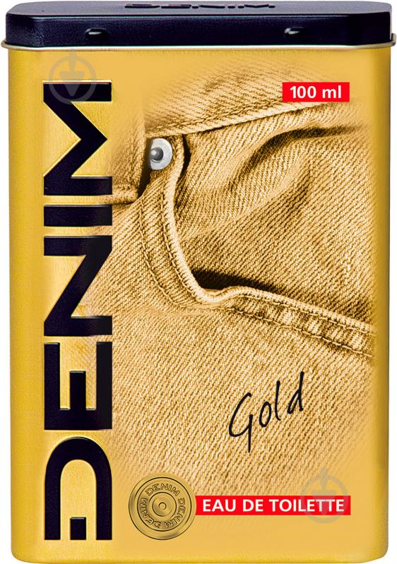 Парфюмированная вода Denim Gold Eau De Toilette 100 мл - фото 1